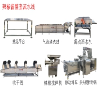 辣椒醬生產(chǎn)工藝流水線(xiàn)